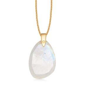 Missoma Rainbow Moonstone Aura Necklace
